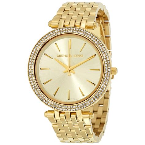 michael kors damenuhr gold braun|michael kors gold watches.